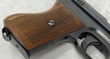 Mauser Semi Auto Pocket Pistol 6.35 25 ACP - Excellent - 12 of 15