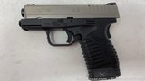 Springfield XDS Bi-Tone Stainless Steel 9mm 3.3-inch XDS9339SE 760 - 4 of 5