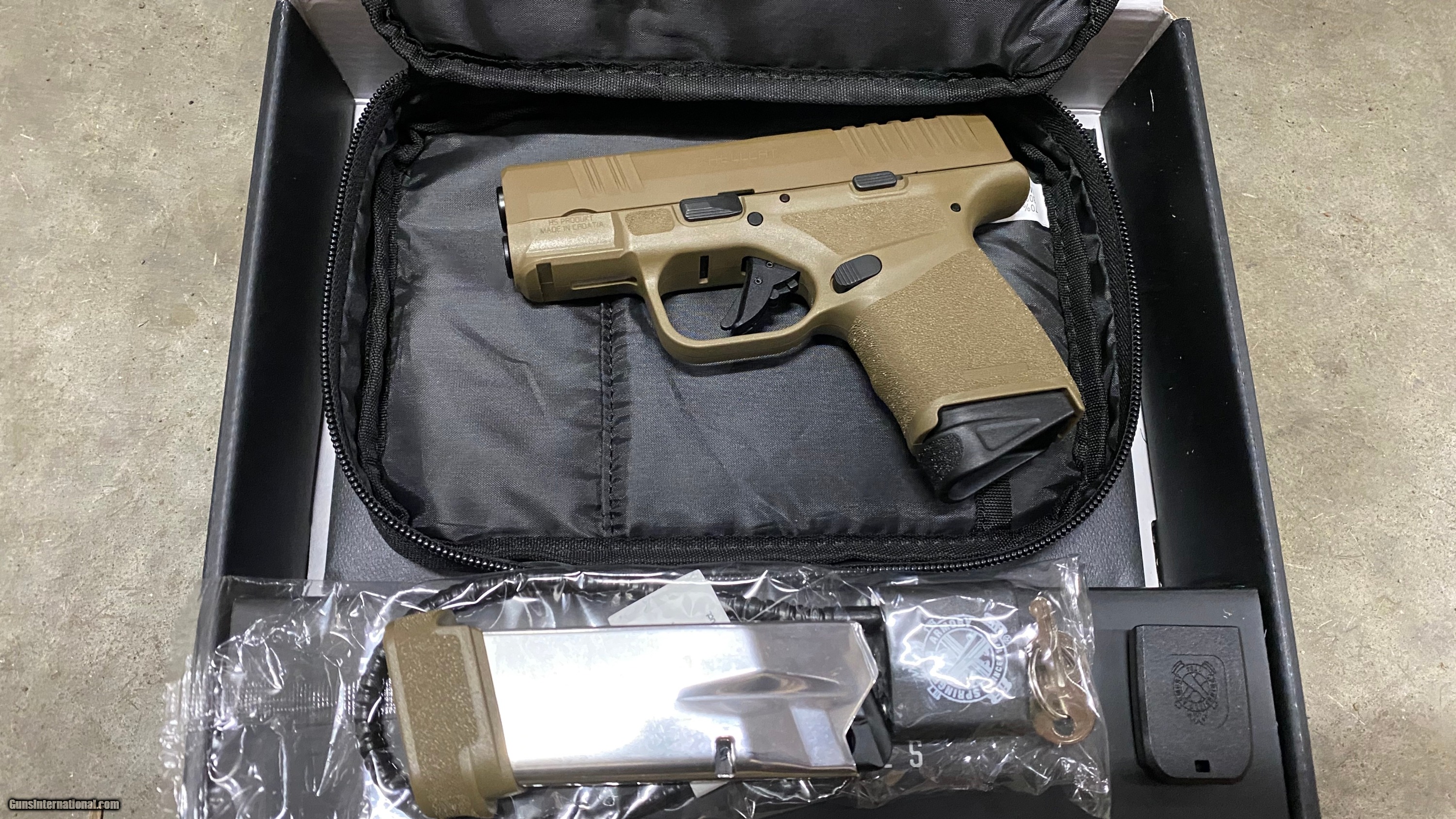 Springfield Armory Hellcat FDE 9mm HC9319F 2088