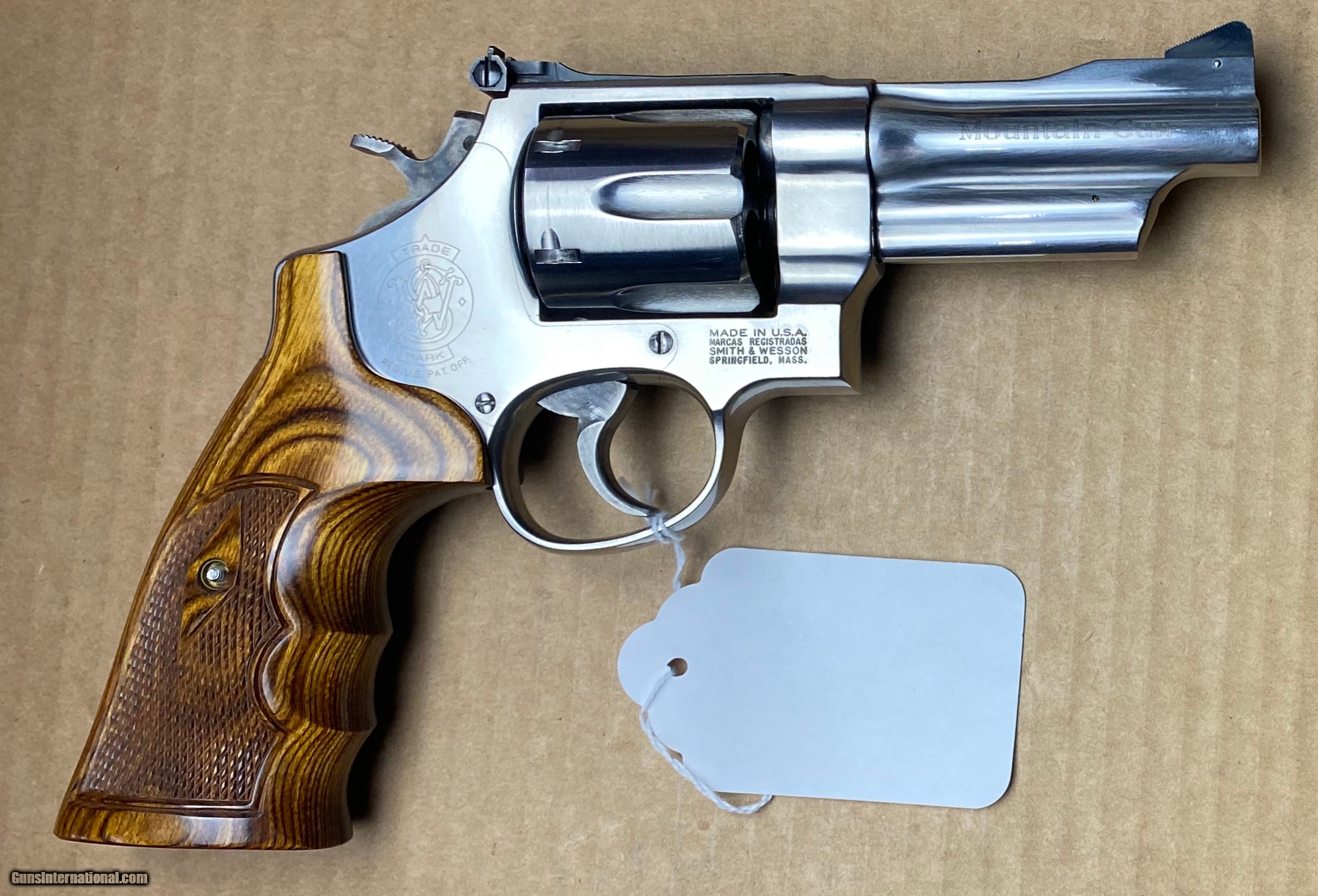 Smith Wesson 625 Mountain Gun 45 Colt Stainless Steel 4 Barrel 625 6
