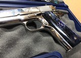 Colt 1911 Lew Horton Bright SS .45 ACP O1091 - 2 of 4