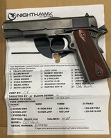 Colt Hawk 1911 Nighthawk 45 ACP - 4 of 8