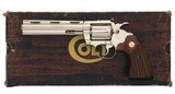 Colt Diamondback 22LR 1 of 2200 1984 Nickel 6