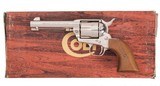 Nickel Colt 3rd Gen SAA .44 1980 4.75