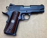 Wilson Combat CQB Elite Compact 9mm 1911 Night Sight Cocobolo CQBE-CP-9 - 1 of 3