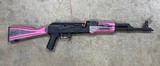 Century VSKA AK 47 762x39 Pink Laminate Stock RI4079-N - 1 of 2