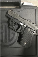 Sig Sauer P938 9mm Luger 938-9-B-LSR-AMBI - 1 of 3