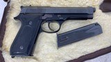 Used Beretta 92 9mm Pistol (no import marks) - 1 of 4