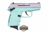 SCCY Industries CPX-1 Aqua Blue Stainless 9mm CPX-1-TTSB - 1 of 1