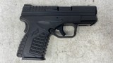 Springfield XDS 9mm Luger 3.3