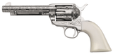 Taylor's & Company 1873 Outlaw Legacy Nickel Engraved 45 Colt 5.5
