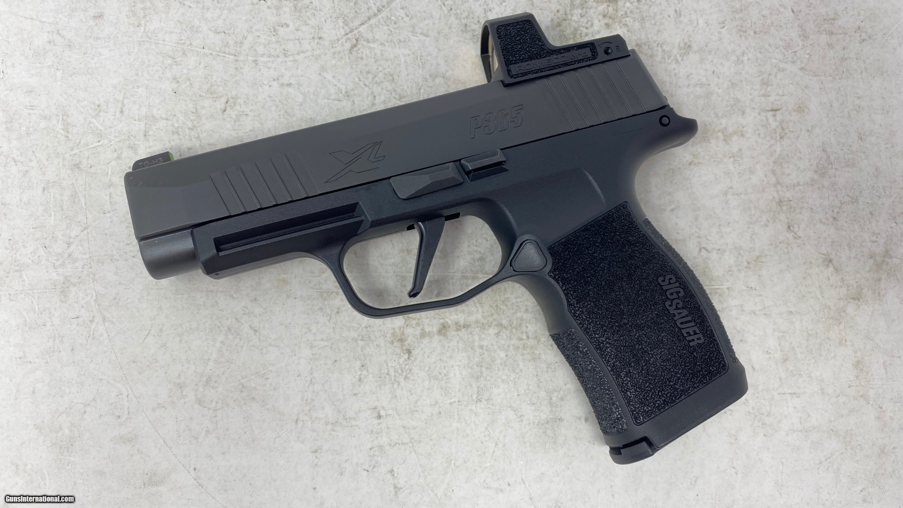 Sig Sauer P365 XL RX RXZ w/ Romeo Zero optic P365XL 365XL-9-BXR3-RXZ