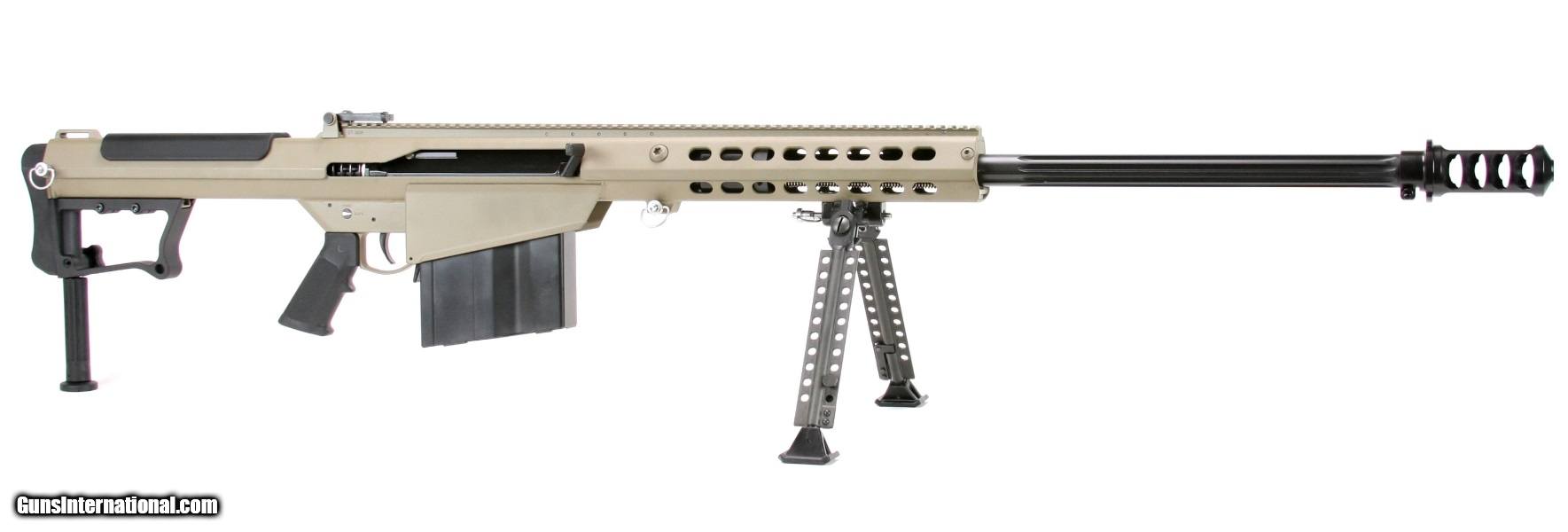 Barrett Firearms FDE M107A1 50 BMG 29" Barrel 10+1 M107 107 14559