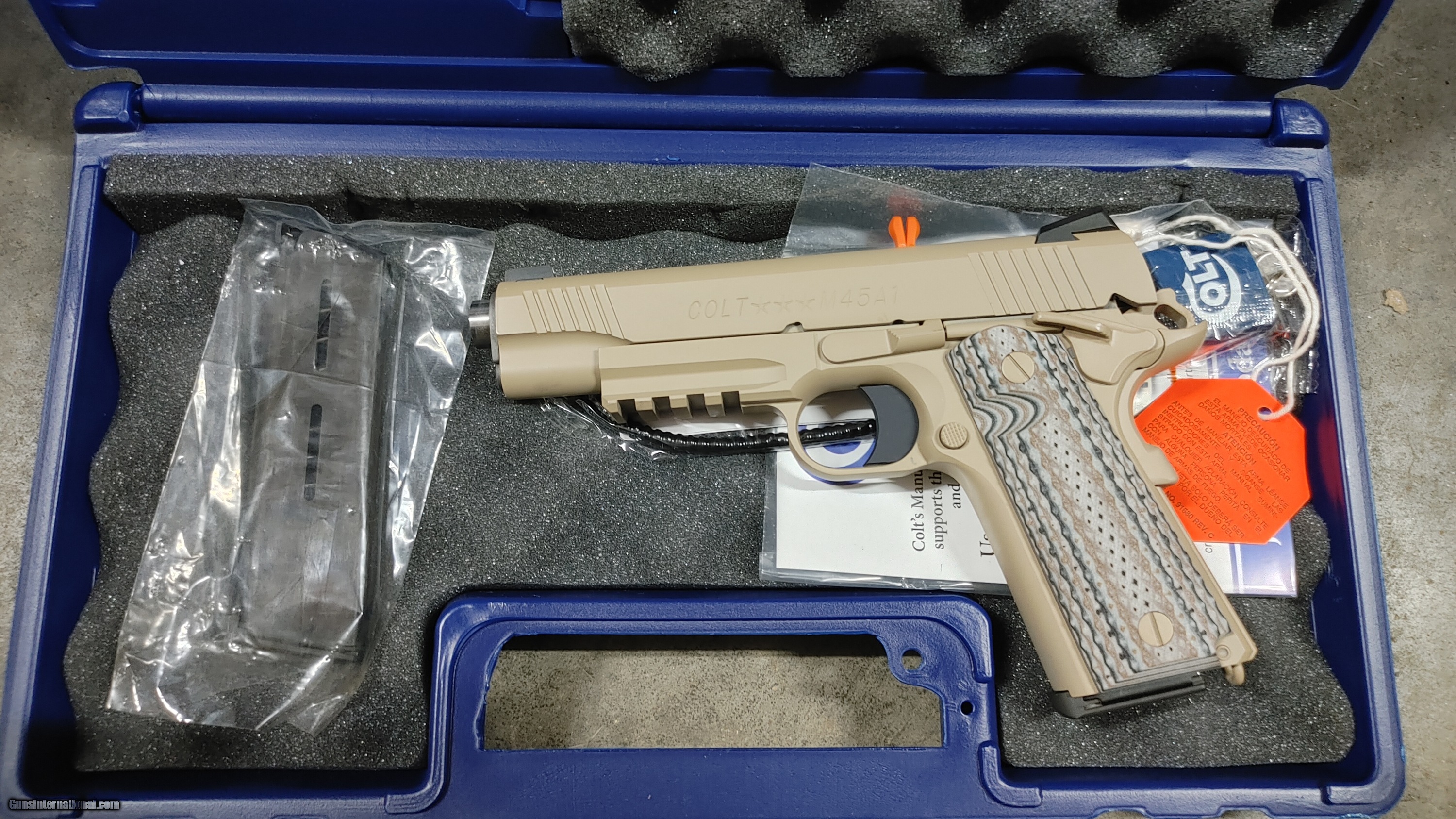 Colt Cmc Marine Pistol 45 Acp O1070m45 4507