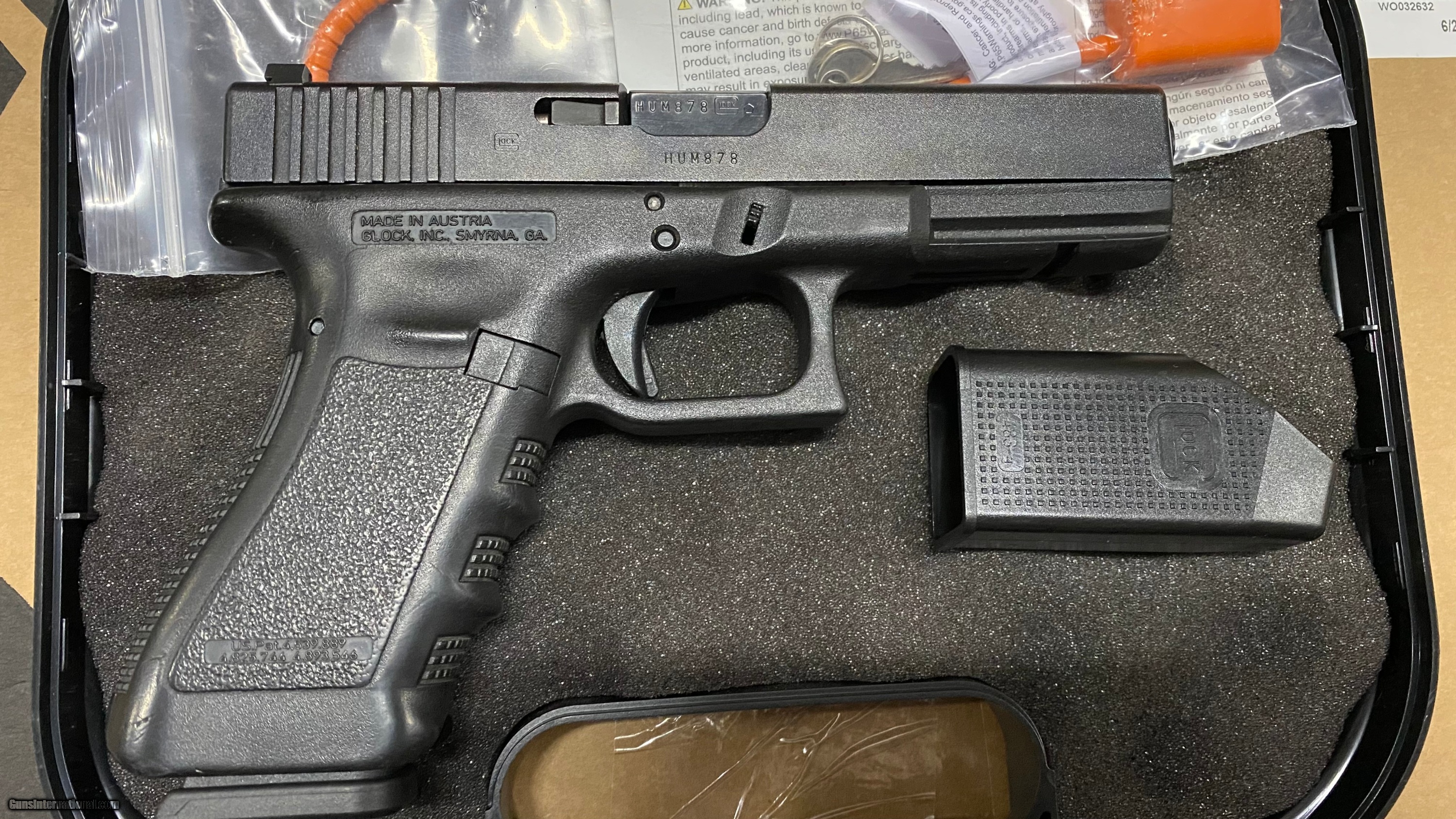 Used Glock 22 G22 Gen 3 40 S&W 15 rd Night Sights