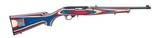 Ruger 10/22 22 LR Take Down TALO Model Red White Blue 31126 - 1 of 1