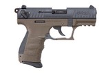 Walther P22QD 22 LR OD Green P22 5120715 - 1 of 1