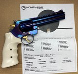 Nighthawk Custom Korth 357 Magnum High Polished Blue 5.25