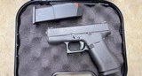 Used Glock 43X 9mm 10 rd Black 2 Mags - 1 of 3