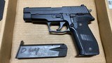 Used Sig Sauer P226 40 S&W 12 rd night sights two mags - 1 of 1