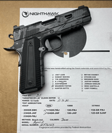 Nighthawk Custom Agent 2 Commander 9mm Optics Ready 1911 0360 - 3 of 4