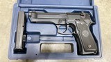 Used Beretta 92G 9mm Luger 2 Mags w/ Trijicon Night Sights - 1 of 1
