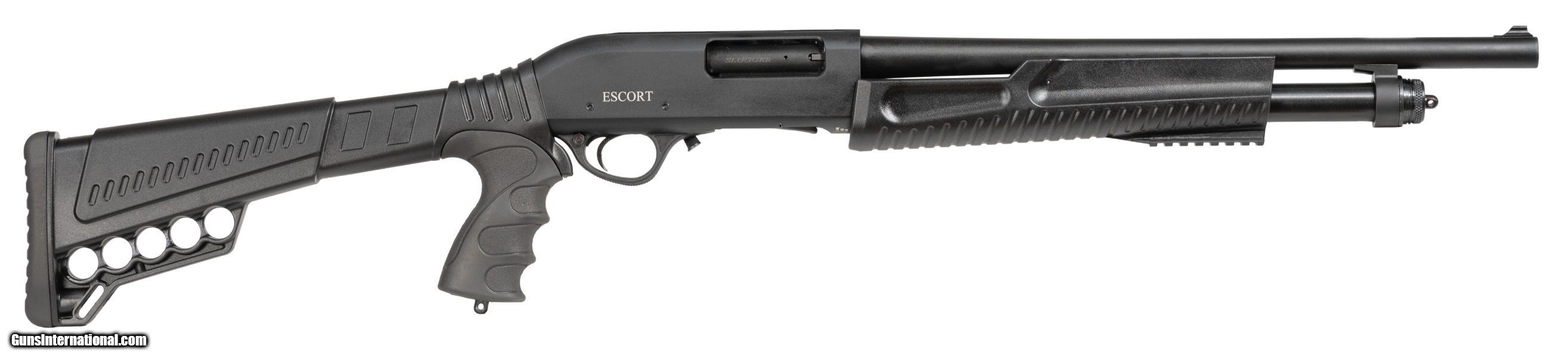 Escort Slugger Tactical 12 Ga Pistol Grip 18" Barrel HEST12180001
