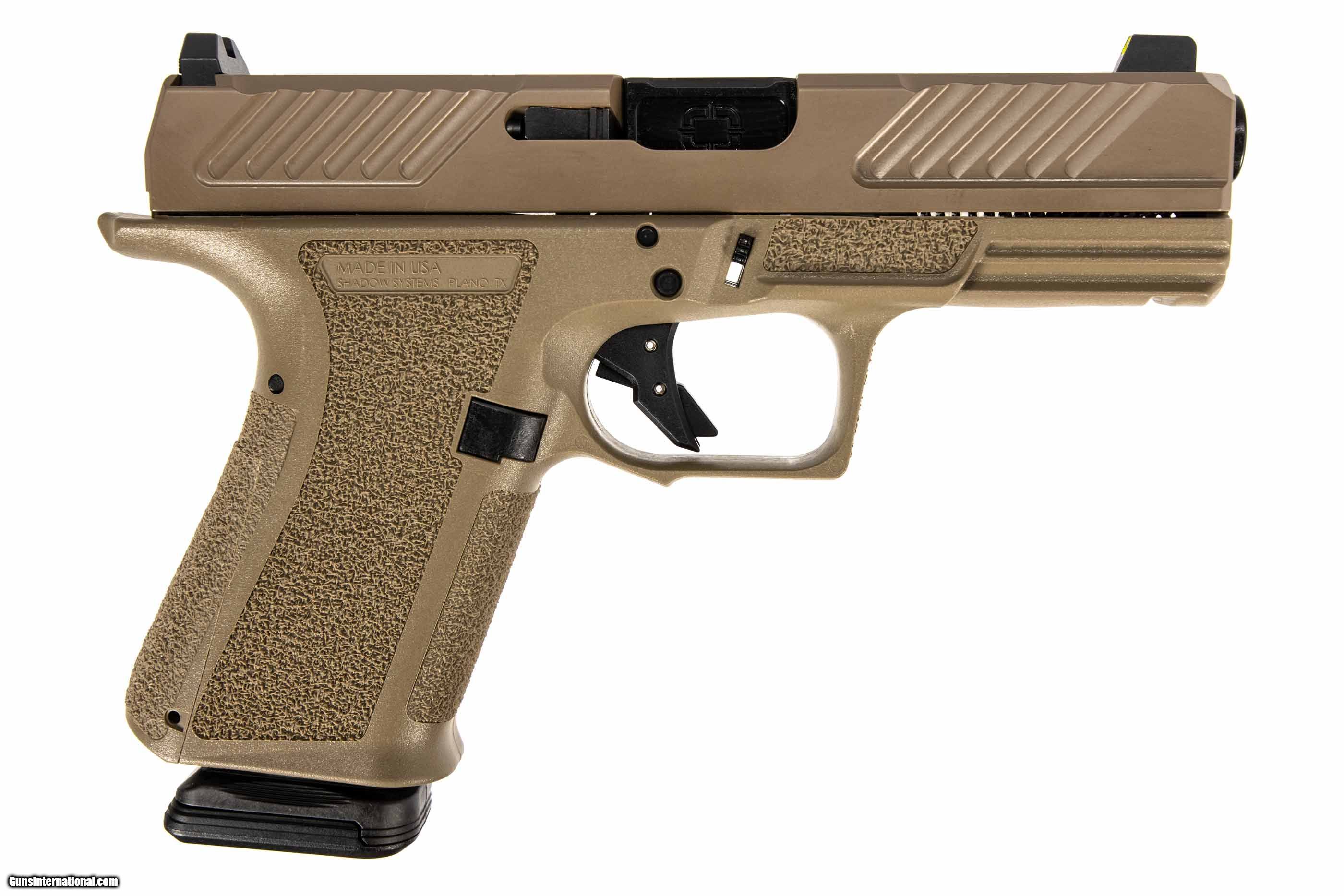 Shadow Systems MR920 9mm Combat Slide FDE Glock Mag SS-1014