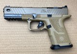 Zev Technologies OZ9 Covert 9mm FDE W/ Black Barrel RMR Cut - 2 of 3