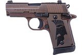 Sig Sauer P938 9mm Spartan II SAO 938-9-SPARTANII-AMBI - 1 of 1