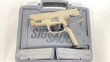 Used Sig Sauer M11-A1 9mm Luger Desert Tan Night Sights 15 rd Three Mags - 1 of 1