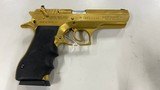 Used Desert Eagle Pistol 40 S&W Gold IMI Baby Eagle - 2 of 4
