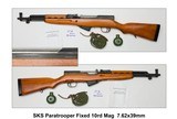 Rare Like New Norinco SKS Paratrooper Fixed 10rd Mag 7.62x39 - 1 of 2