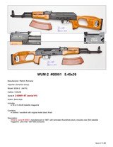 Rare Romanian WUM-2 AK74 AK 74 5.45x39 w/ bakelite mag - 2 of 2
