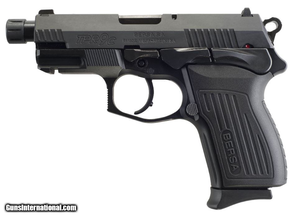 Bersa TRP9C Compact 9mm Threaded Barrel TPR9CMX