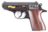ENGRAVED WALTHER PPK 75TH ANNIVERSARY SEMI-AUTOMATIC PISTOL 380 ACP - 1 of 1