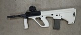 Steyr AUG M1 White Stock w Trijicon MRO 556 Nato AR-15 Mags - 1 of 1