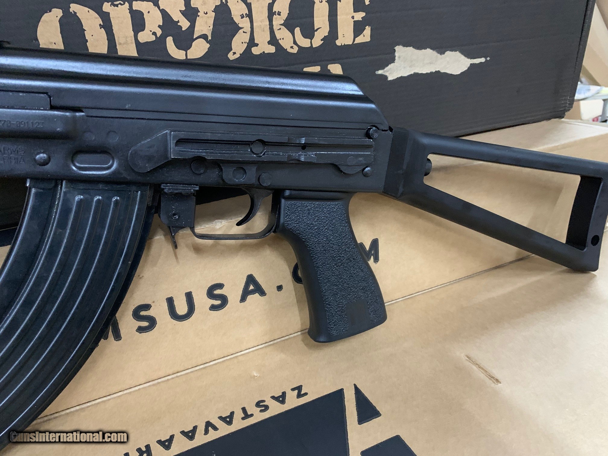 Zastava ZPAPM70 AK47 7.62x39 30 Rd Fixed Triangle Stock ZR7762RT