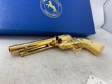 Colt California Gold Rush Single Action Army Revolver 45LC Gold - 5 of 8