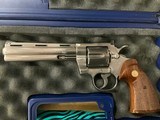 Colt Python 357 mag Stainless 6” 1982 Python - 1 of 4