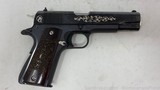 Gustave Young Colt .45 ACP Series 70 Gov't Engraved 1911 BEAUTIFUL - 7 of 8