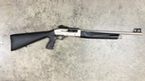 Omega 12 Gauge White Chrome Tactical Shotgun S12ST Semi Auto - 1 of 1