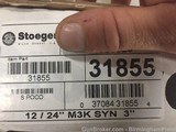 Stoeger M3K 12 ga BLK SYN/ BLUEACCENT 3