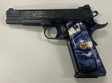 Wilson Combat Custom Engraved CQB Elite 45 ACP Fossilized Mamoth - 2 of 7