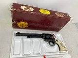 Colt Custom Shop SAA 45LC BP Frame Ivory Engraved 7.5
