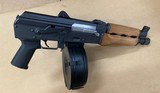 Zastava M92 AK Pistol 7.62 Draco Gun w/ 100rd Drum