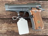 Rare Beretta 84F Cheetah 380 Auto Wood Grips - 3 of 3