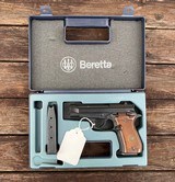 Rare Beretta 84F Cheetah 380 Auto Wood Grips - 1 of 3