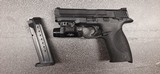 Used M&P9 1.0 9mm with Viridian X5L - Great Condition! - 1 of 2