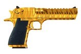 Magnum Research Desert Eagle 50 AE Gold Tiger Stripe DE50TG-TS - 1 of 1